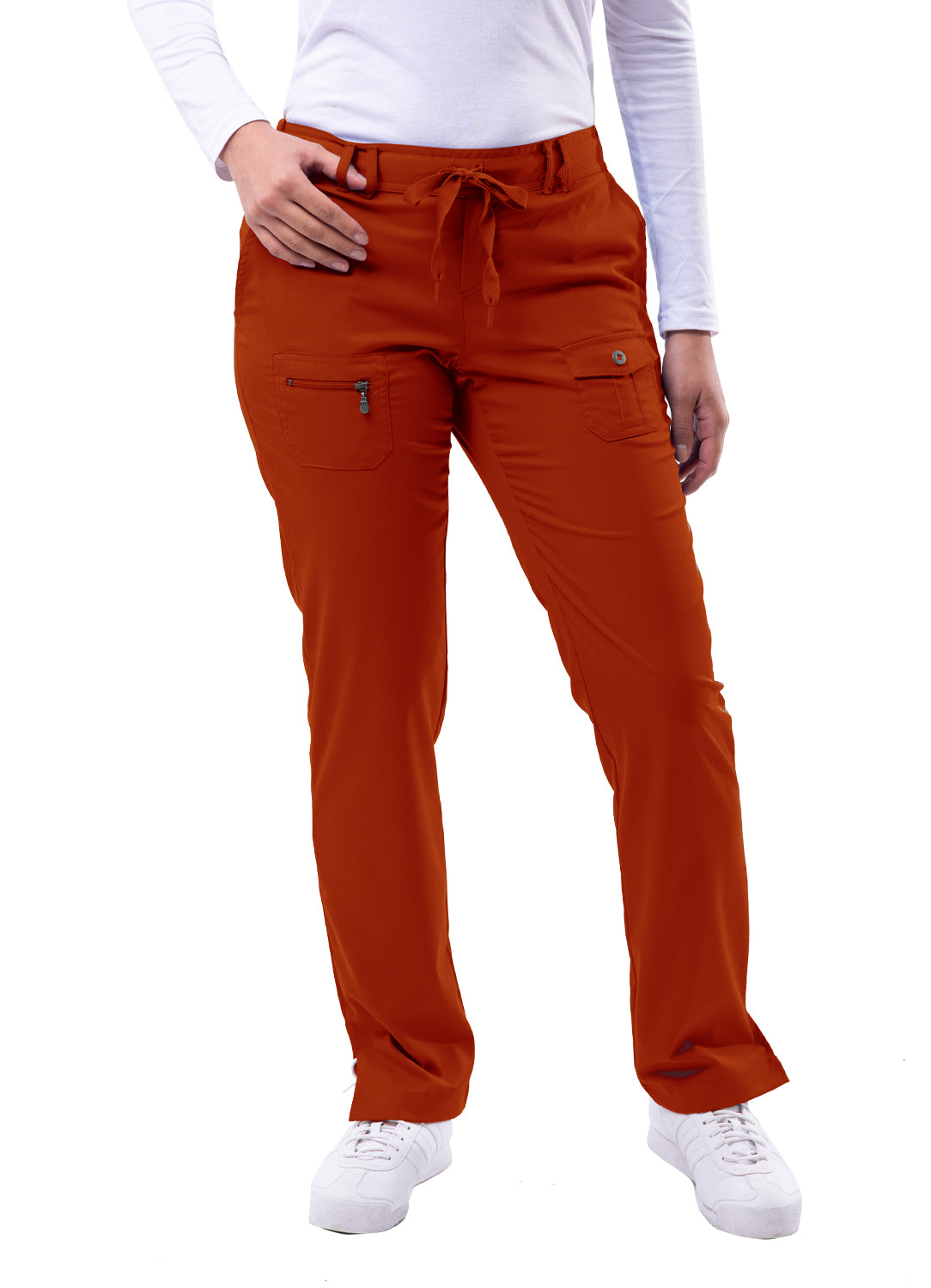ADAR Pro Women's Slim Fit 6 Pocket Pant  Petite (More Color)