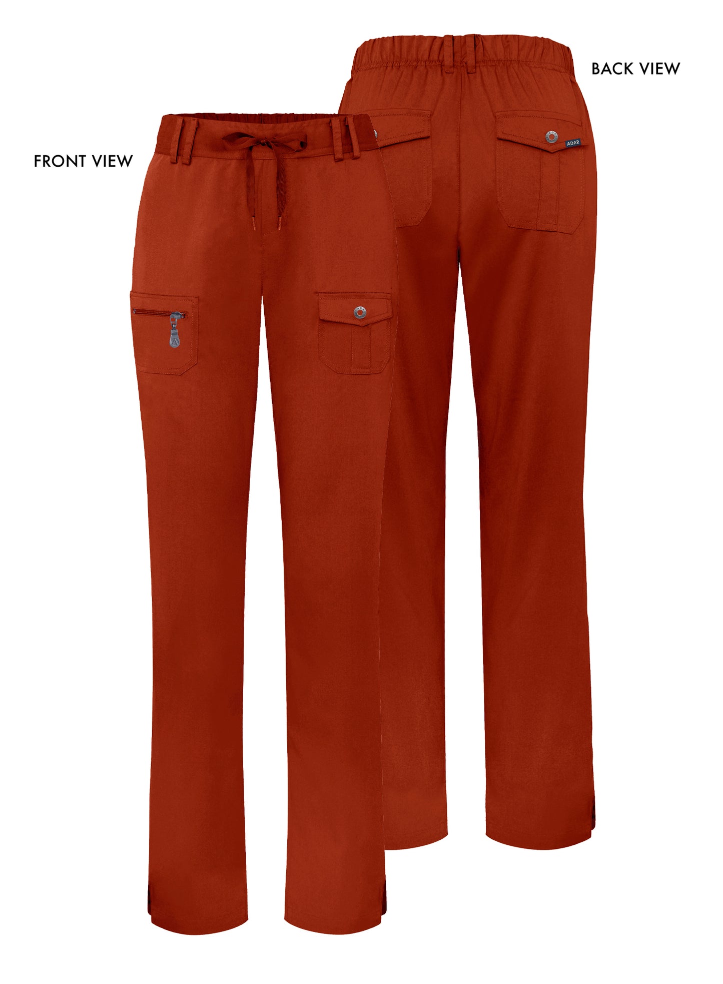 ADAR Pro Women's Slim Fit 6 Pocket Pant  Petite (More Color)