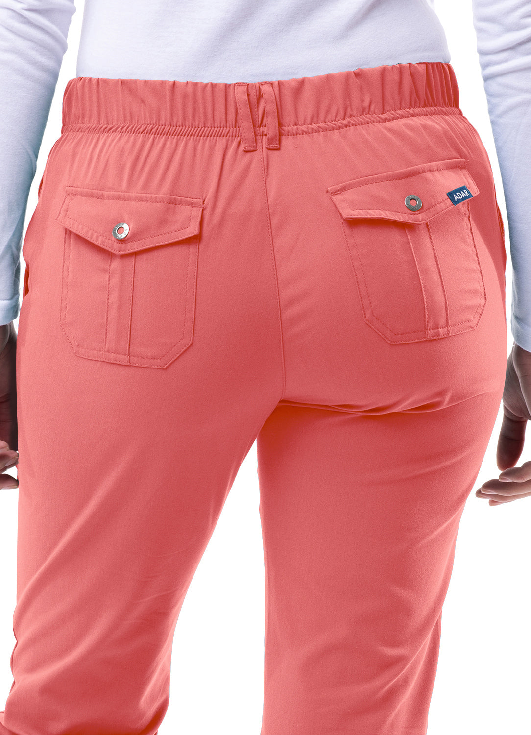 ADAR Pro Women's Slim Fit 6 Pocket Pant  Petite (More Color)