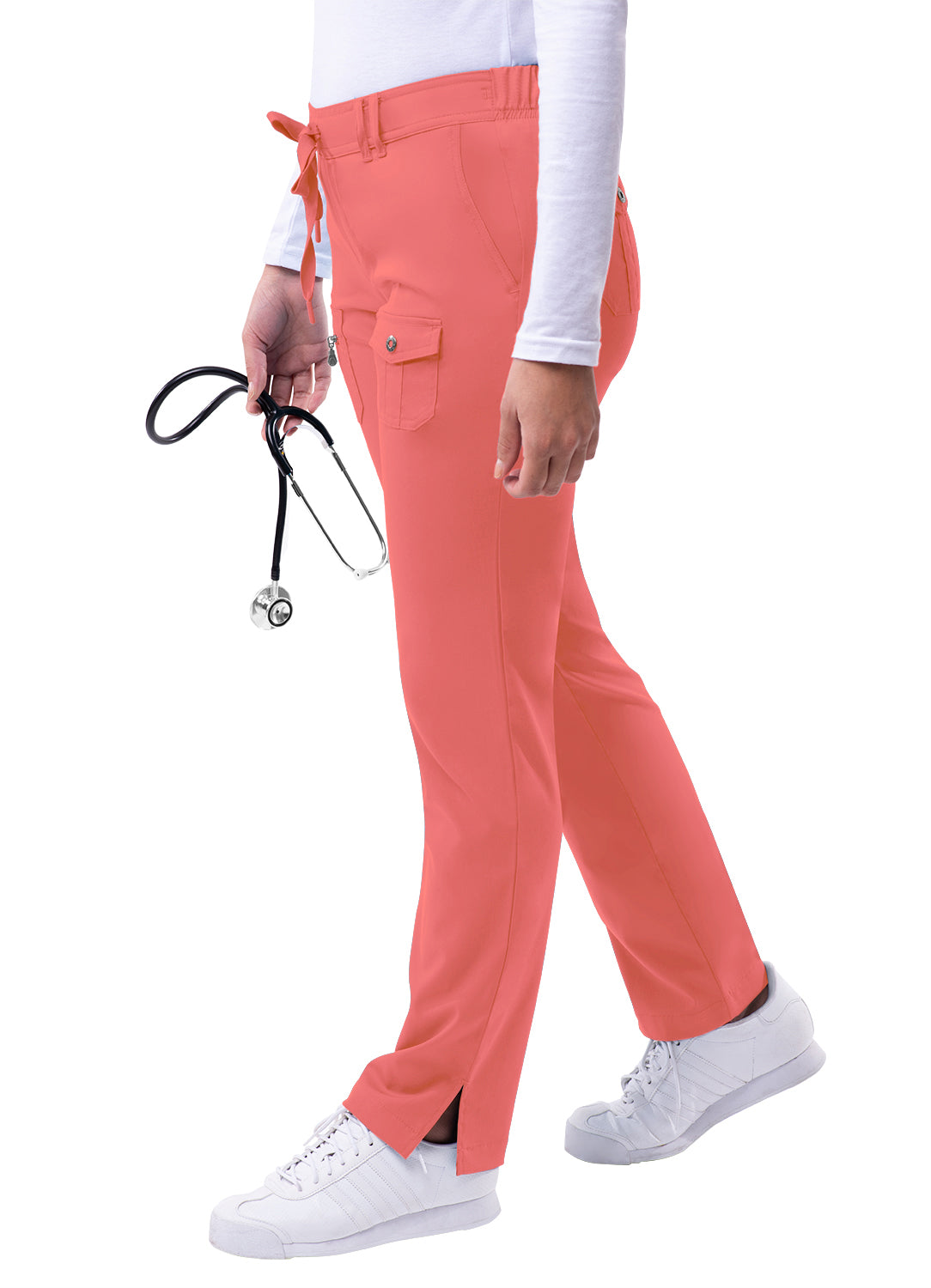 ADAR Pro Women's Slim Fit 6 Pocket Pant  Petite (More Color)