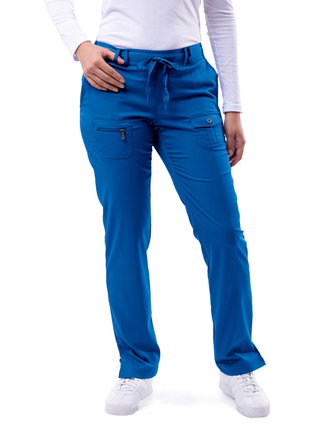 ADAR Pro Women's Slim Fit 6 Pocket Pant  Petite (More Color)