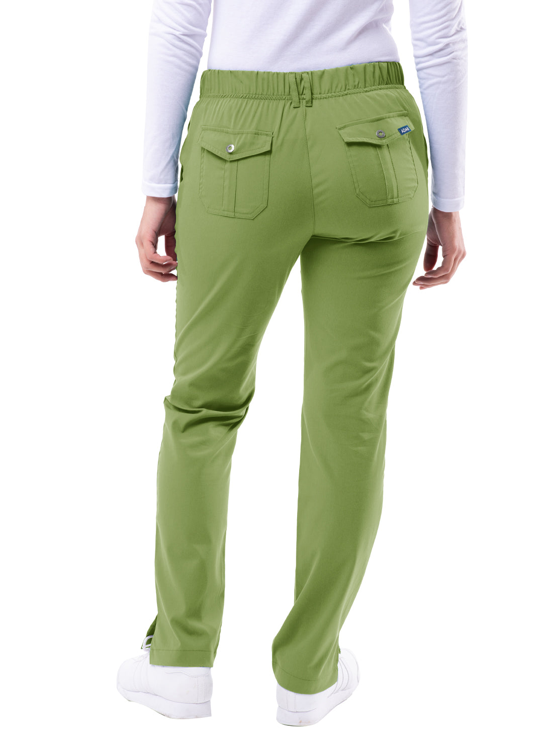 ADAR Pro Women's Slim Fit 6 Pocket Pant Petite (More Color)