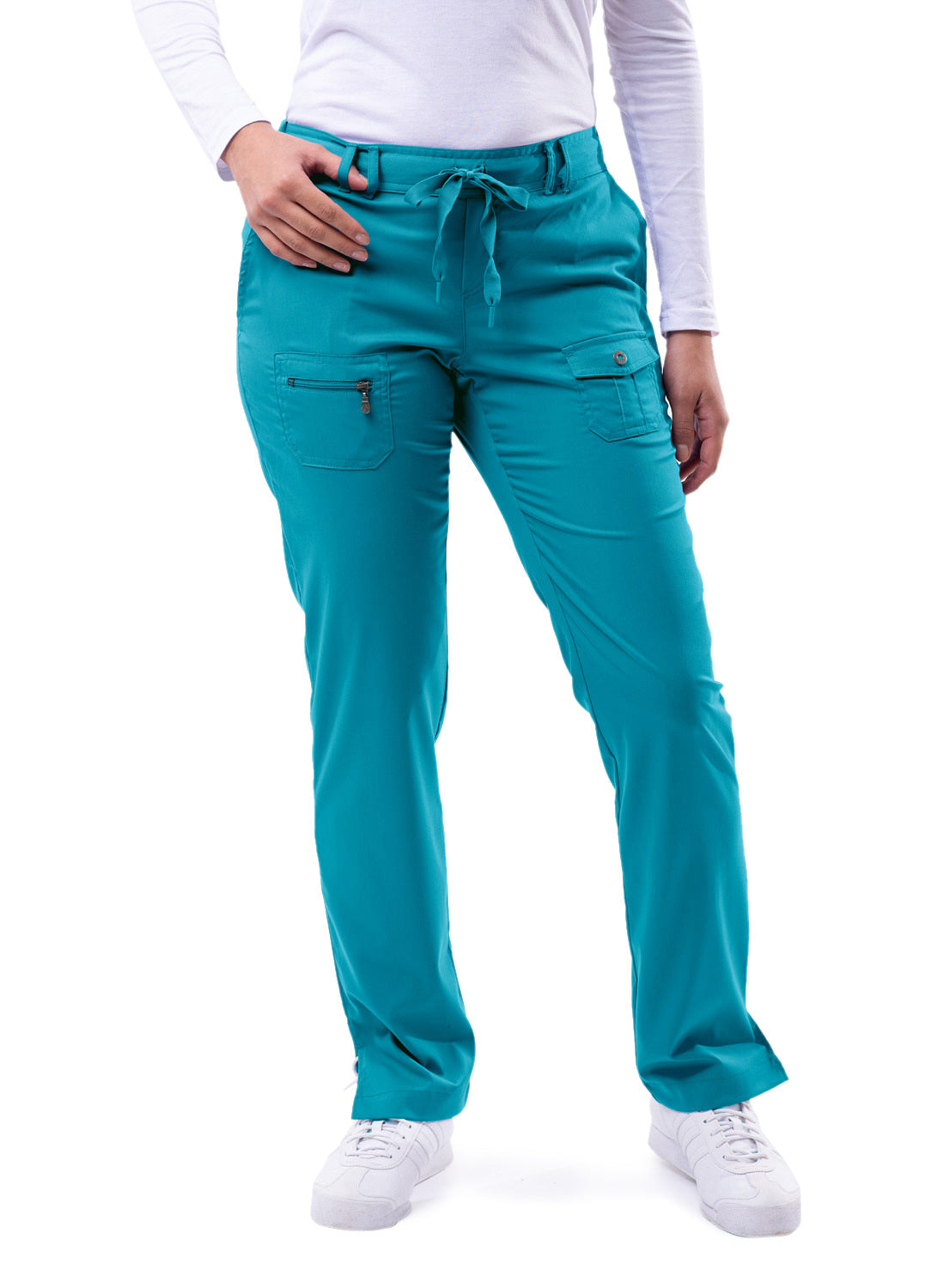 ADAR Pro Women's Slim Fit 6 Pocket Pant Tall (More Color)