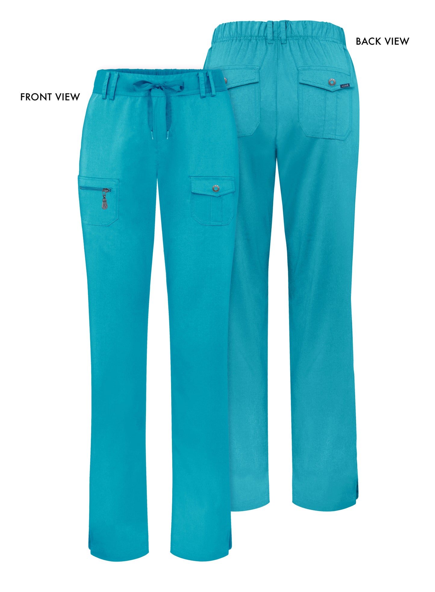 ADAR Pro Women's Slim Fit 6 Pocket Pant (More Color)