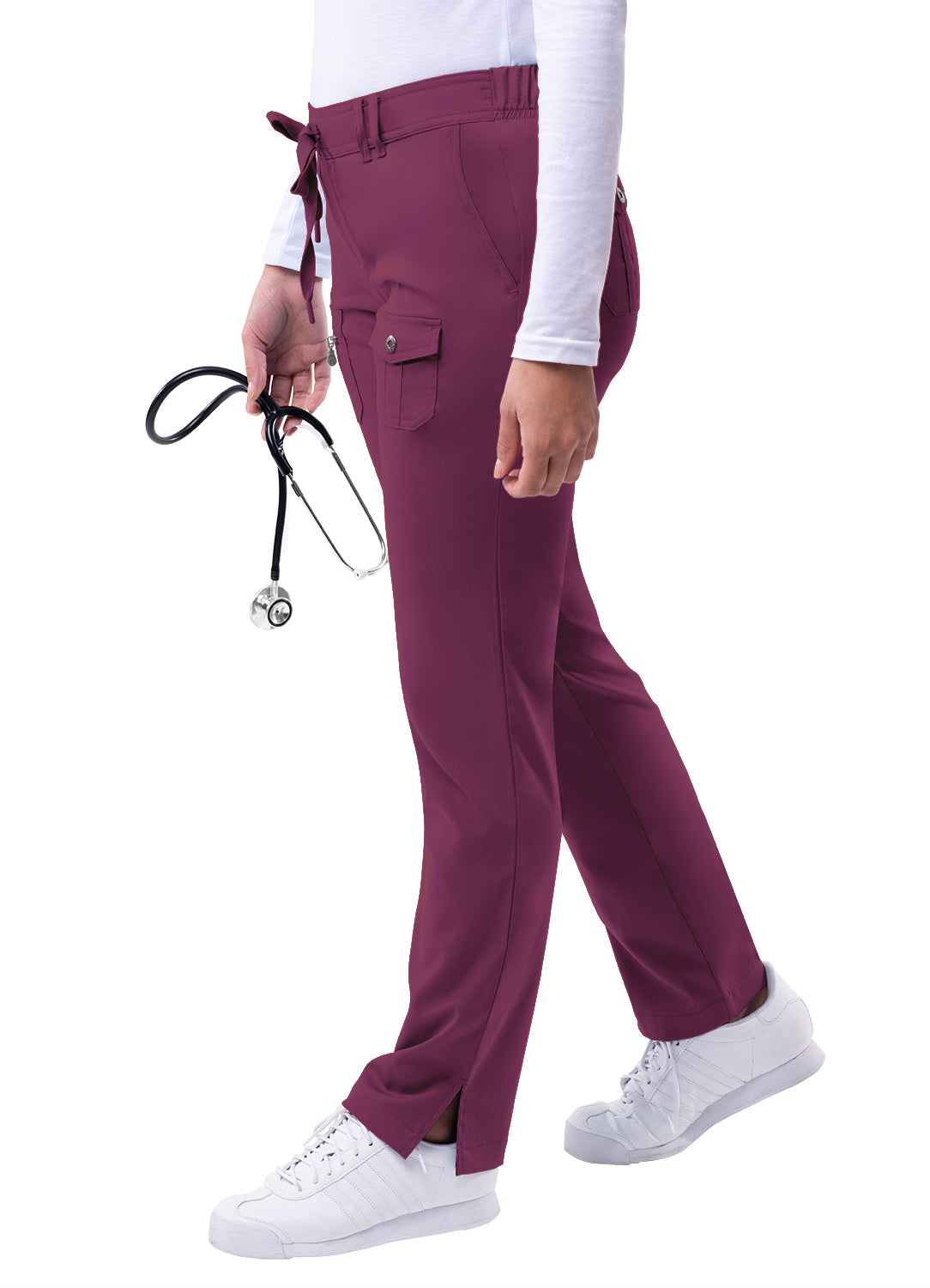 ADAR Pro Women's Slim Fit 6 Pocket Pant Petite (More Color)