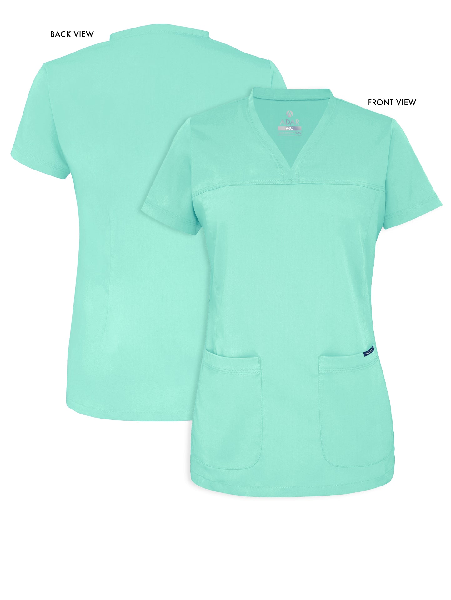 ADAR Pro Women's Sweetheart V-neck Scrub Top