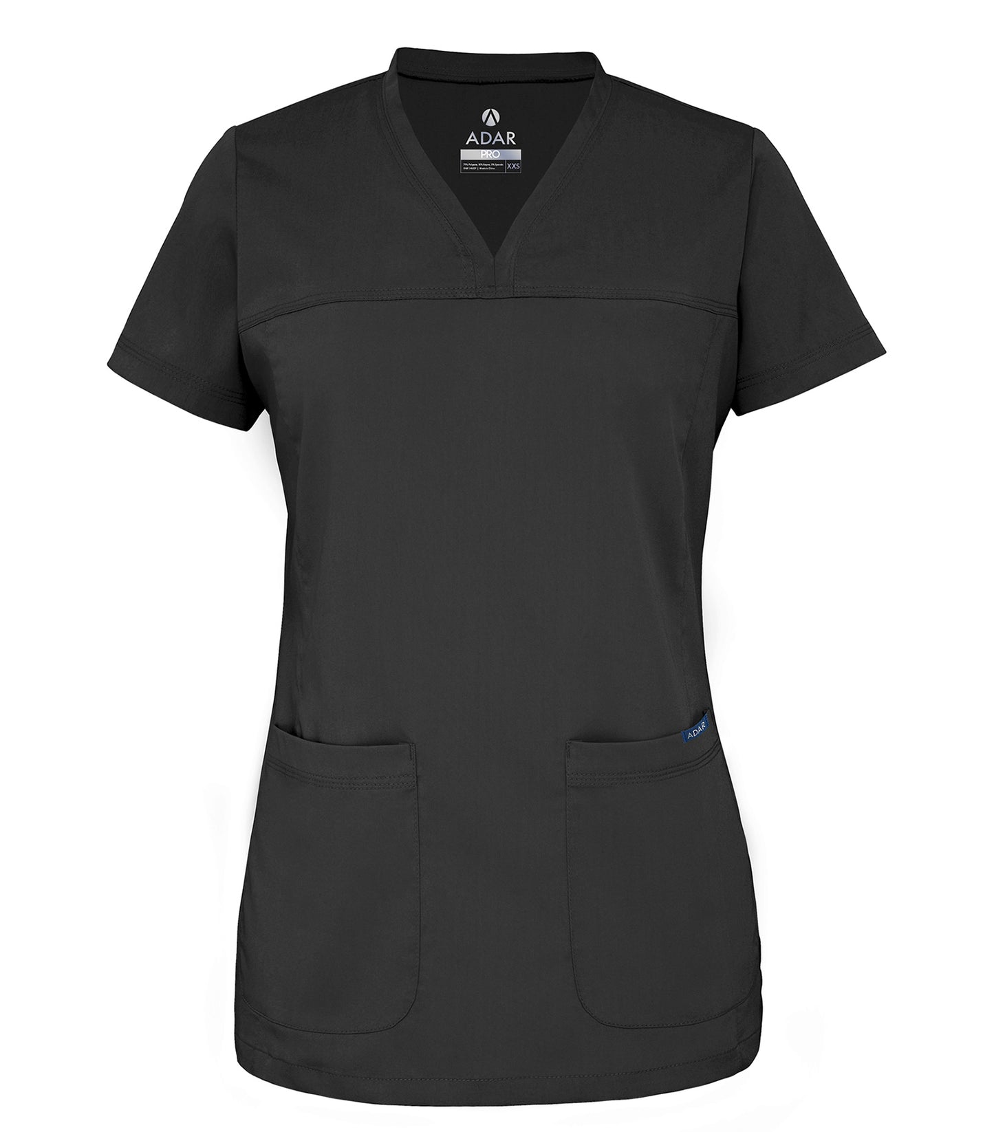ADAR Pro Women's Sweetheart V-neck Scrub Top
