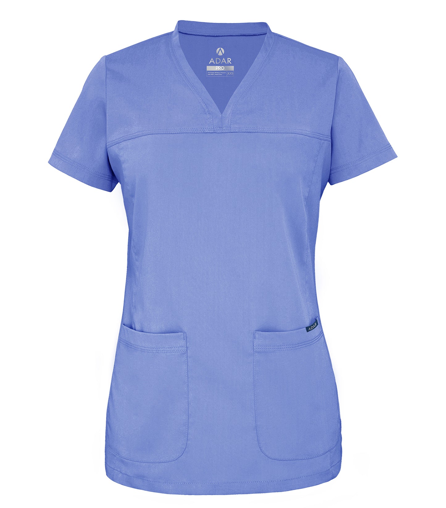 ADAR Pro Women's Sweetheart V-neck Scrub Top