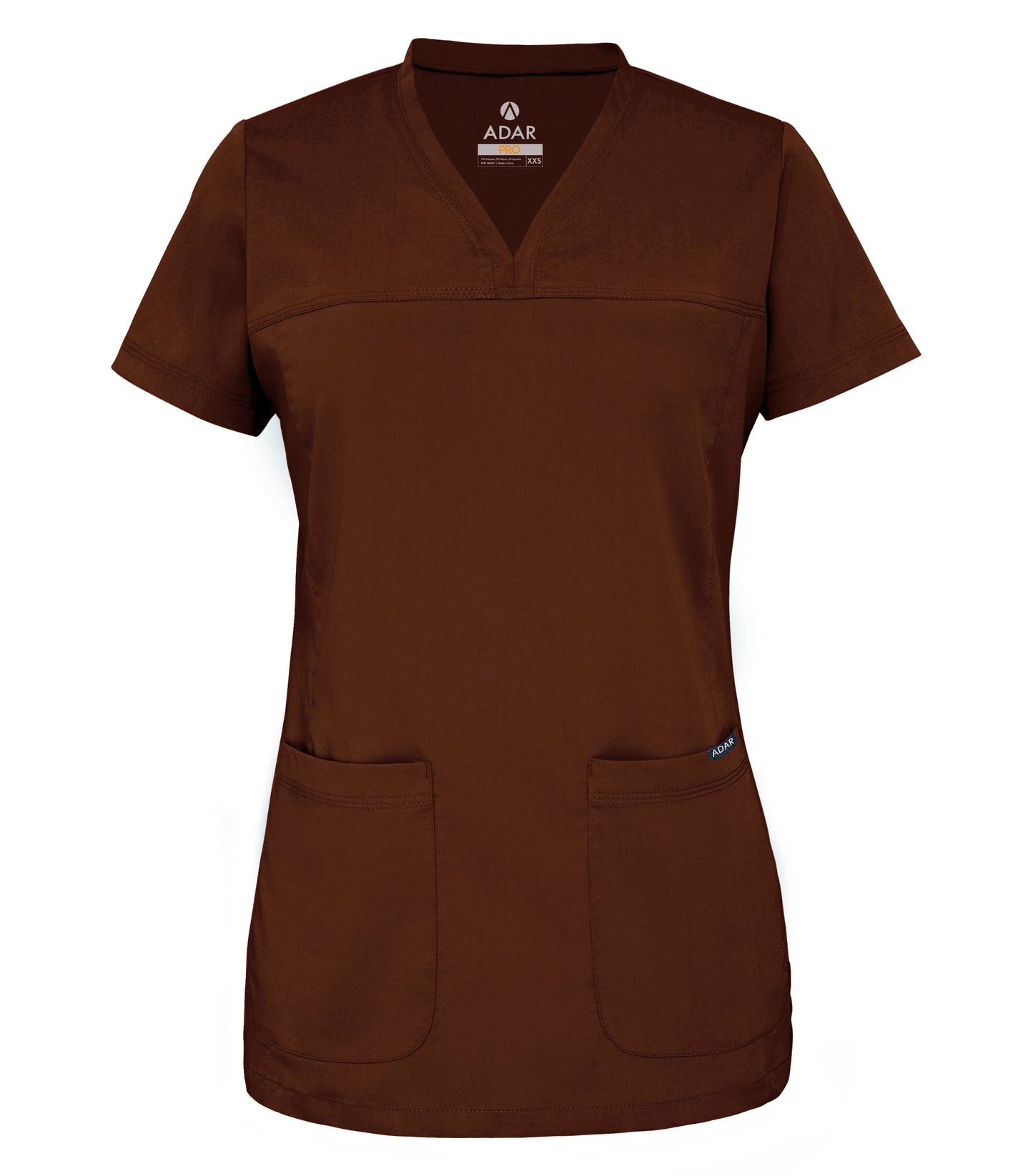 ADAR Pro Women's Sweetheart V-neck Scrub Top