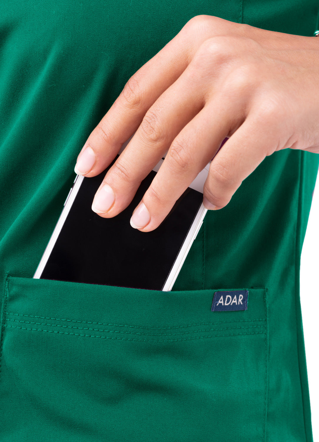 ADAR Pro Women's Sweetheart V-neck Scrub Top (More Color)