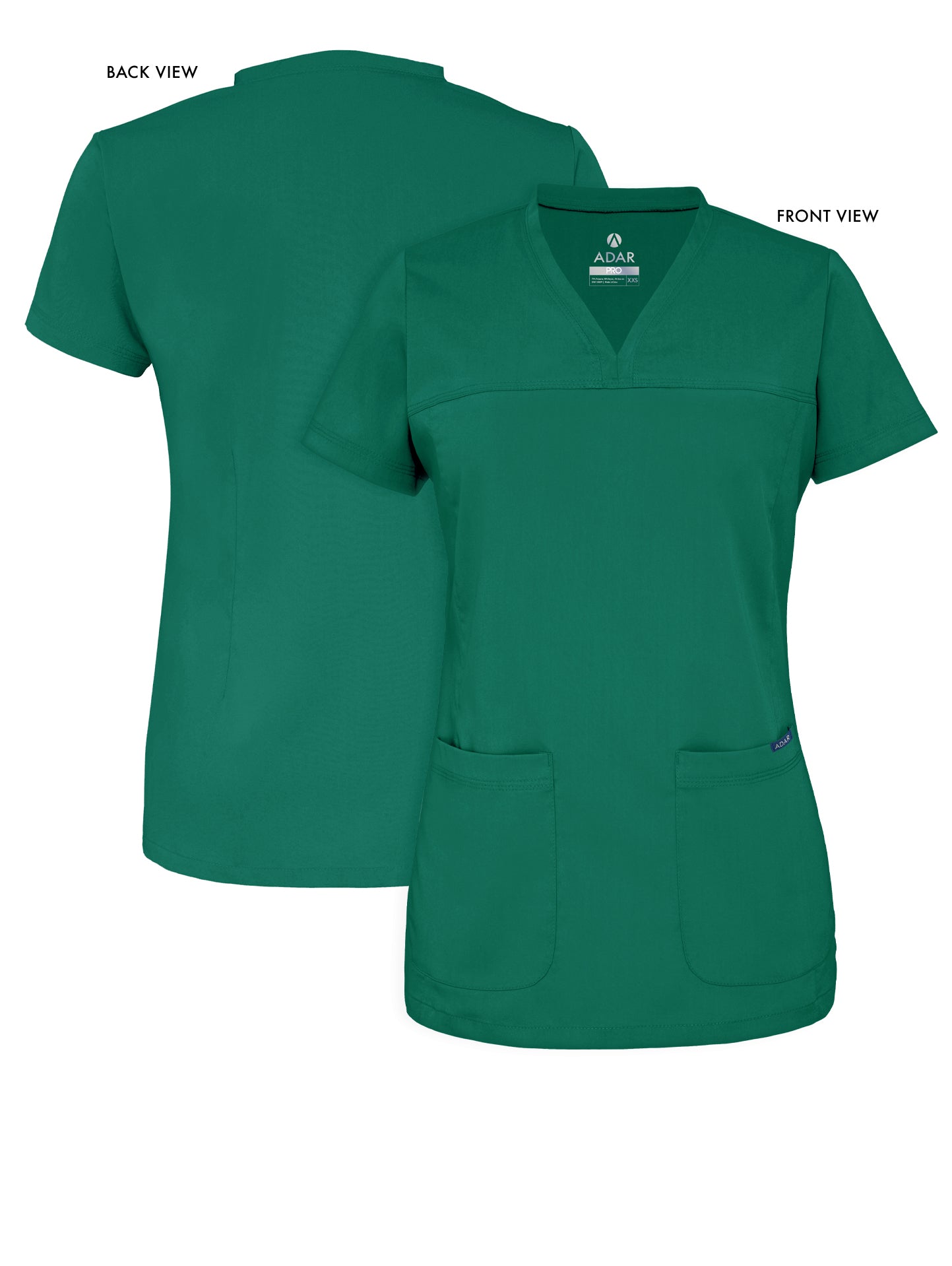 ADAR Pro Women's Sweetheart V-neck Scrub Top (More Color)