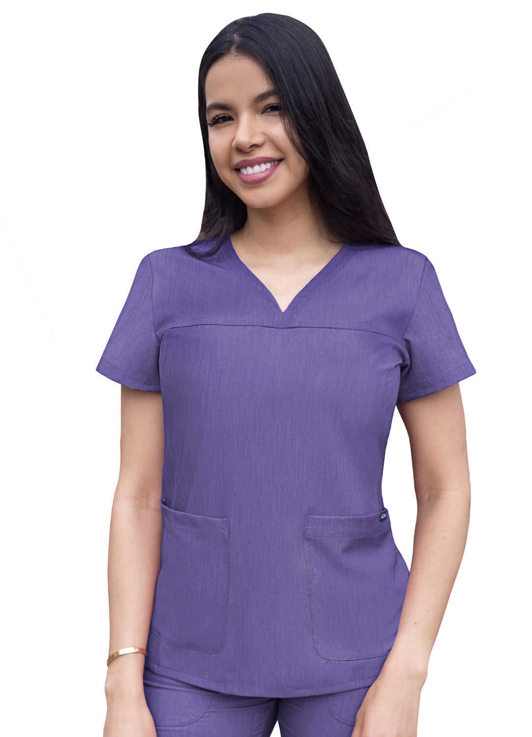 ADAR Pro Women's Sweetheart V-neck Scrub Top (More Color)