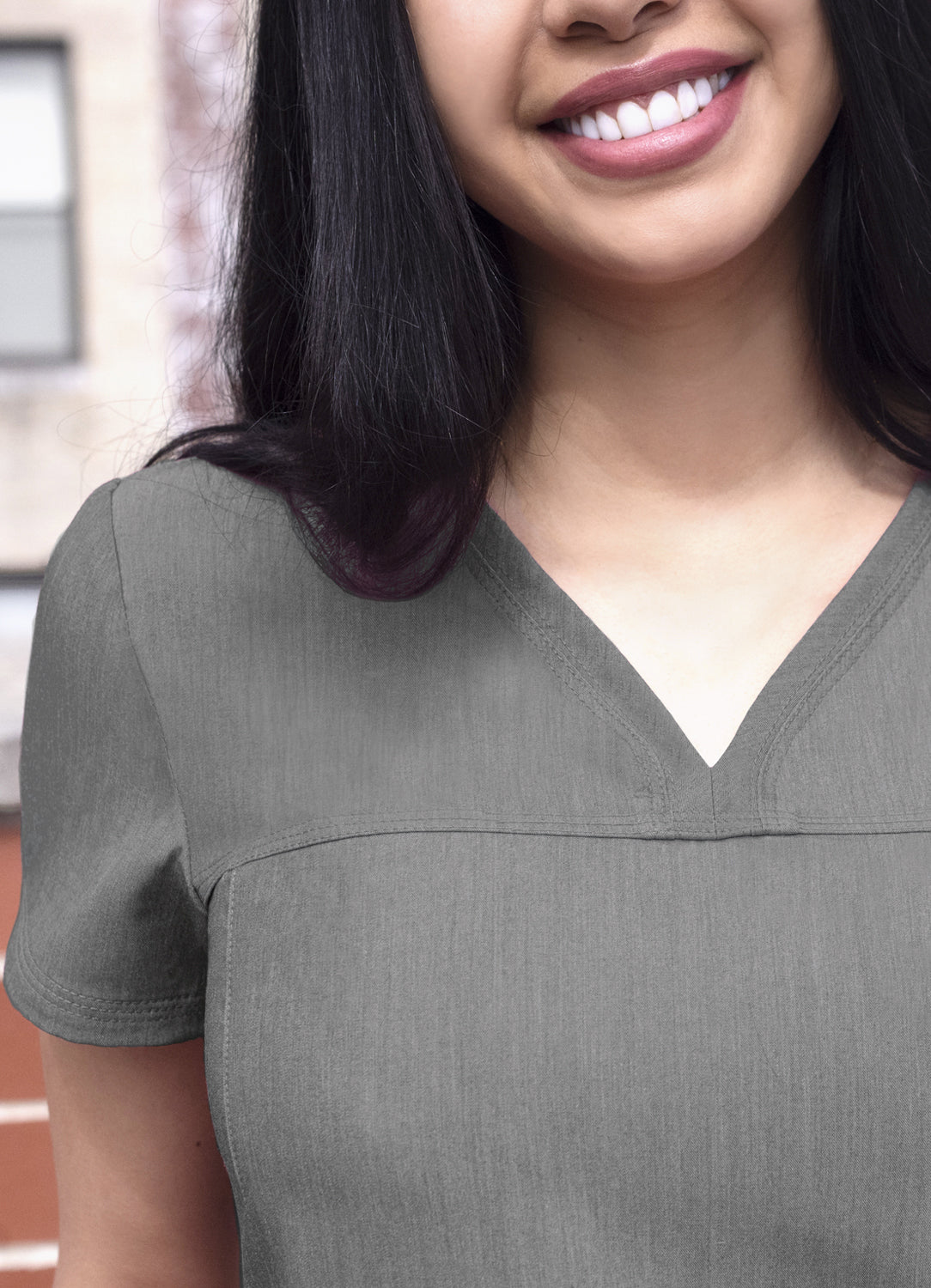 ADAR Pro Women's Sweetheart V-neck Scrub Top (More Color)