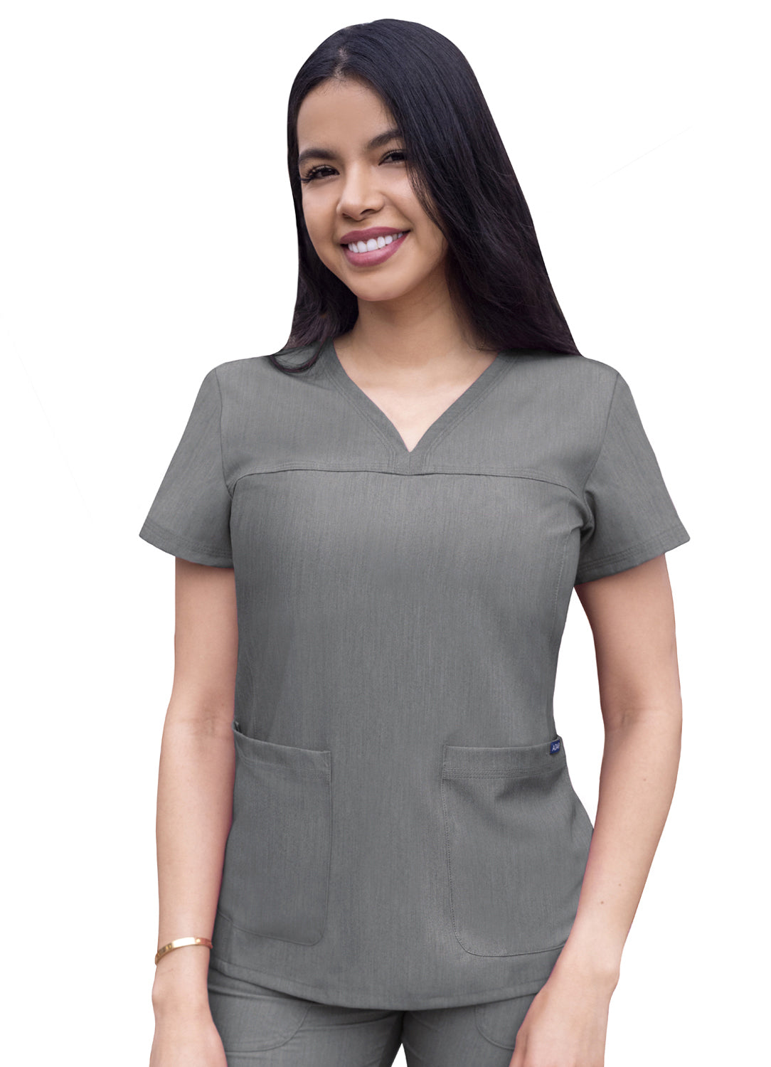 ADAR Pro Women's Sweetheart V-neck Scrub Top (More Color)