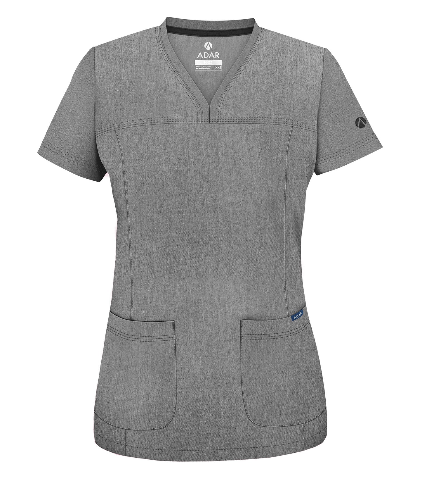 ADAR Pro Women's Sweetheart V-neck Scrub Top (More Color)