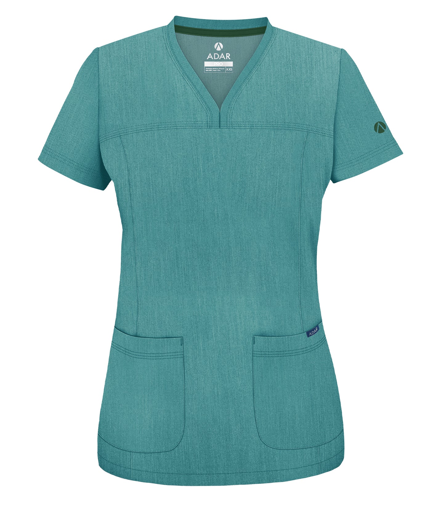 ADAR Pro Women's Sweetheart V-neck Scrub Top (More Color)