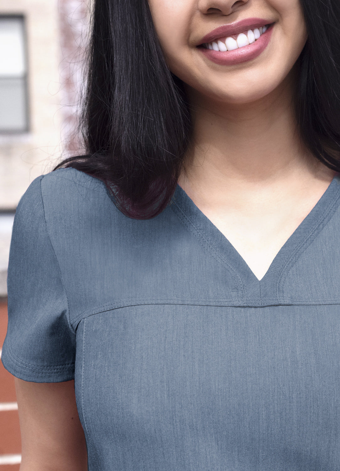 ADAR Pro Women's Sweetheart V-neck Scrub Top (More Color)