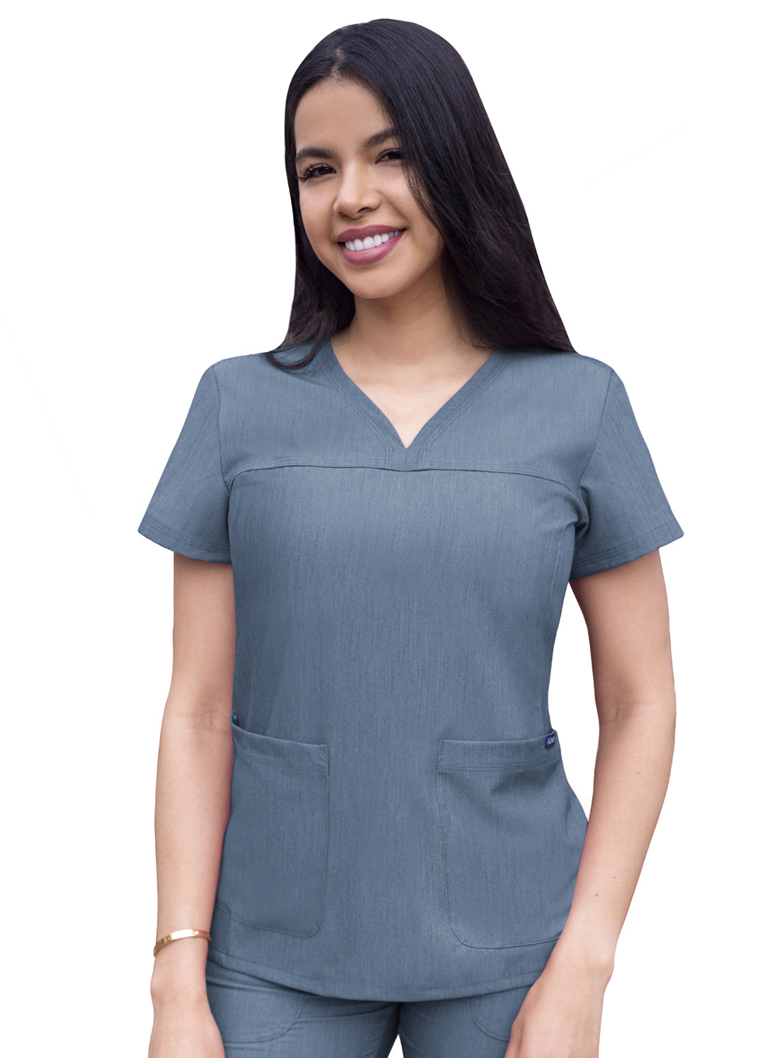 ADAR Pro Women's Sweetheart V-neck Scrub Top (More Color)