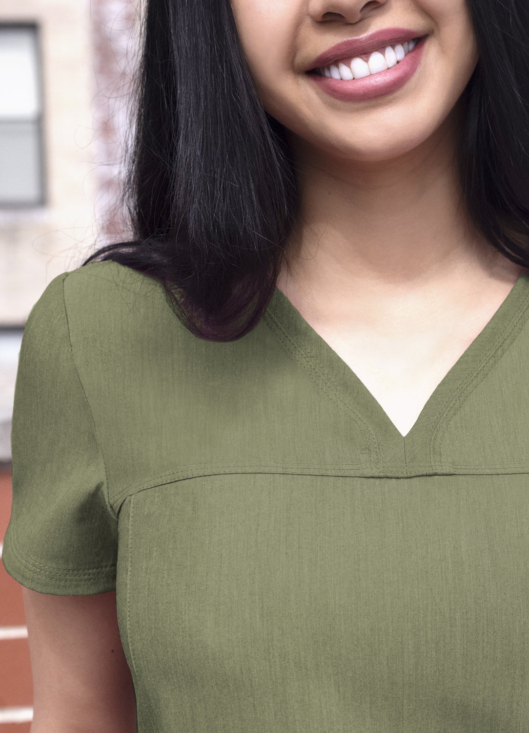 ADAR Pro Women's Sweetheart V-neck Scrub Top (More Color)