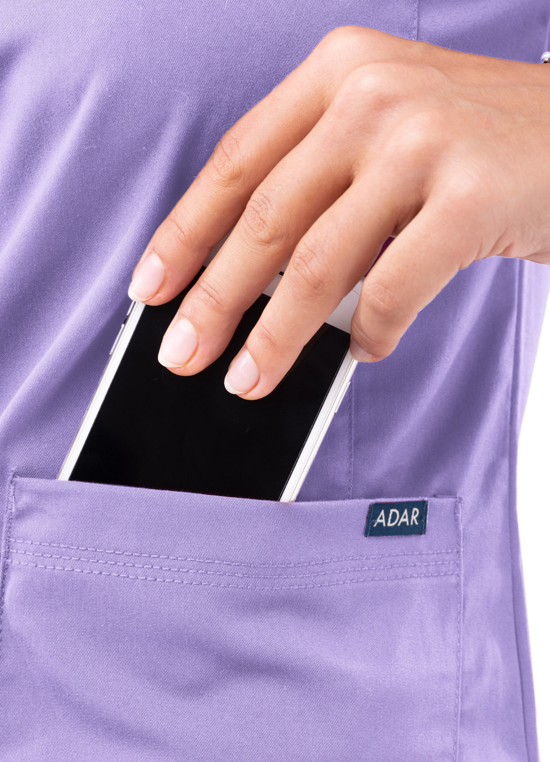 ADAR Pro Women's Sweetheart V-neck Scrub Top (More Color)