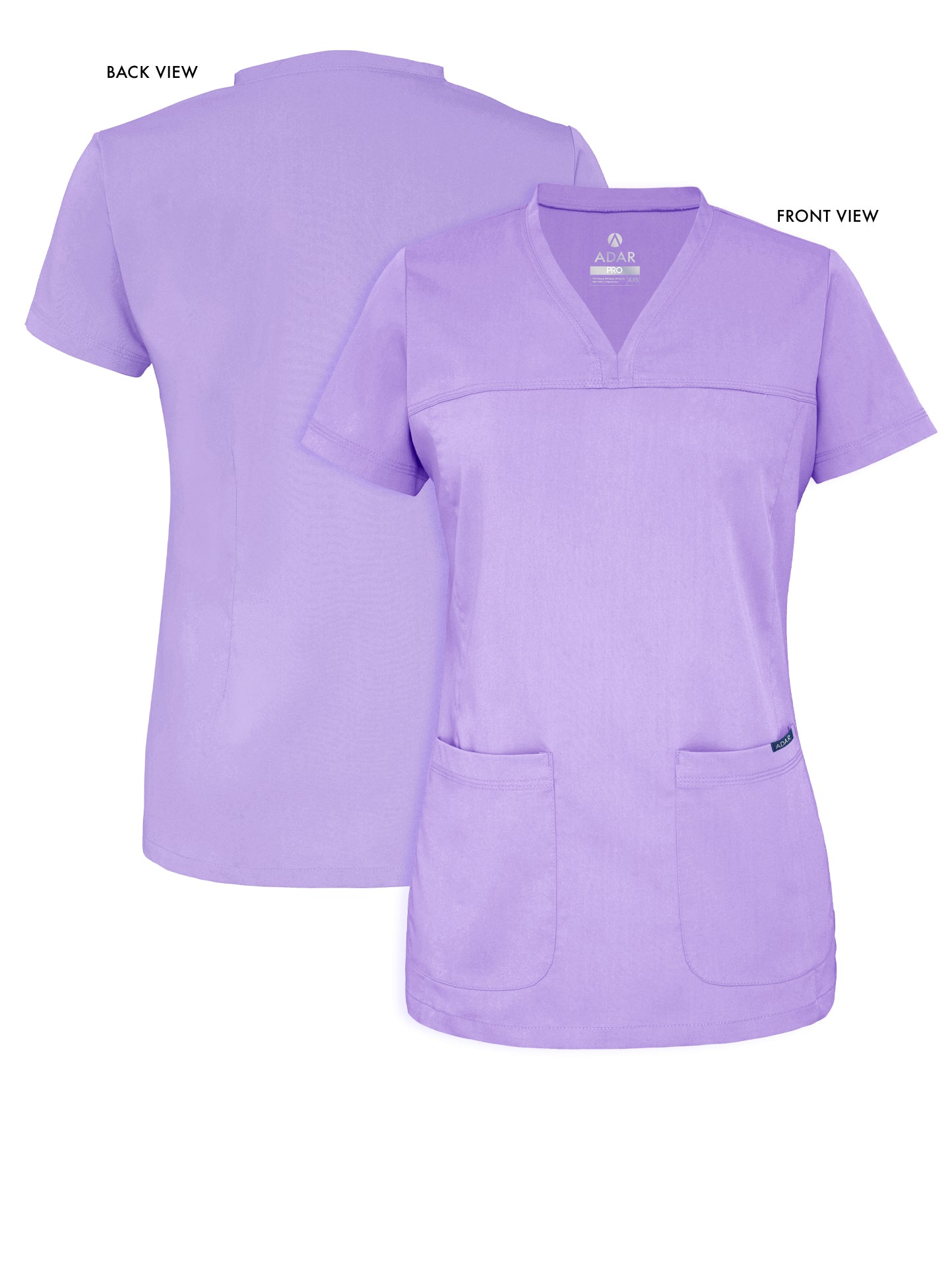 ADAR Pro Women's Sweetheart V-neck Scrub Top (More Color)