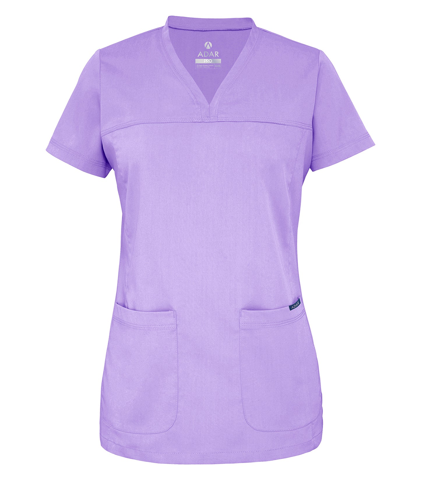 ADAR Pro Women's Sweetheart V-neck Scrub Top (More Color)