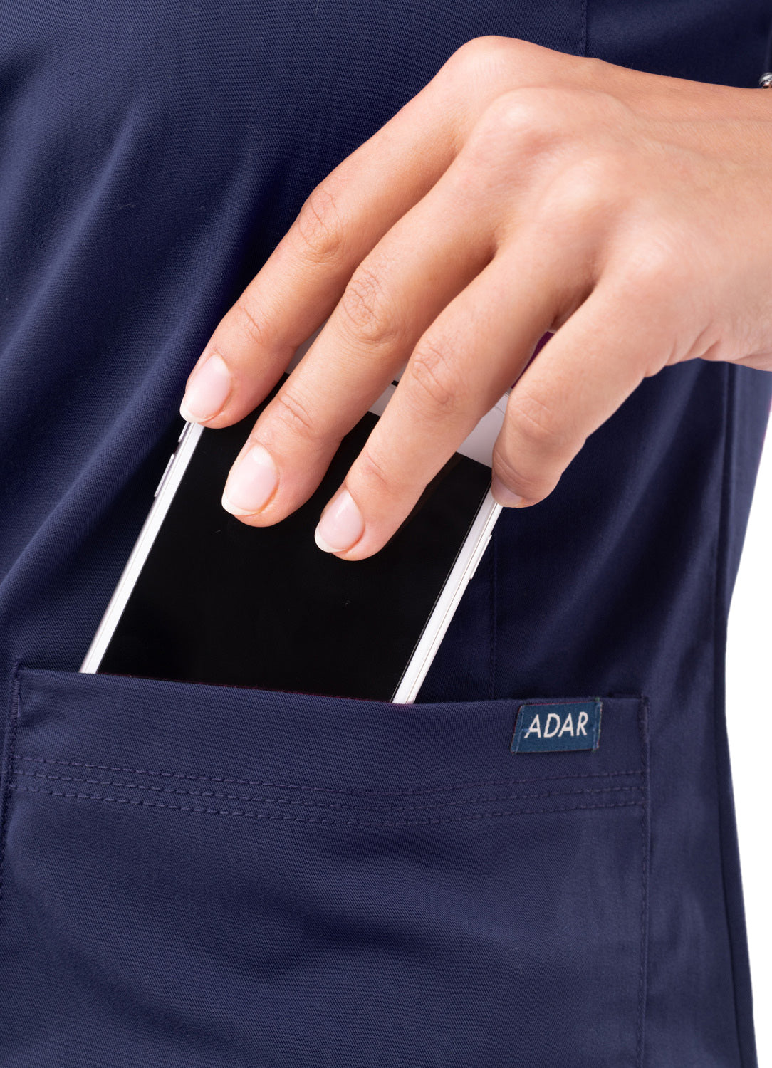 ADAR Pro Women's Sweetheart V-neck Scrub Top (More Color)