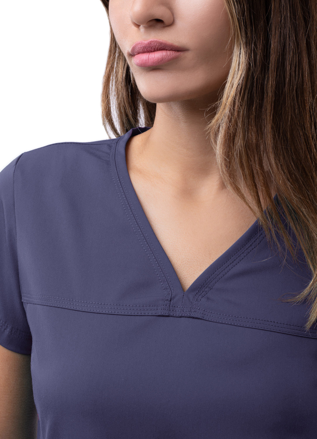 ADAR Pro Women's Sweetheart V-neck Scrub Top (More Color)