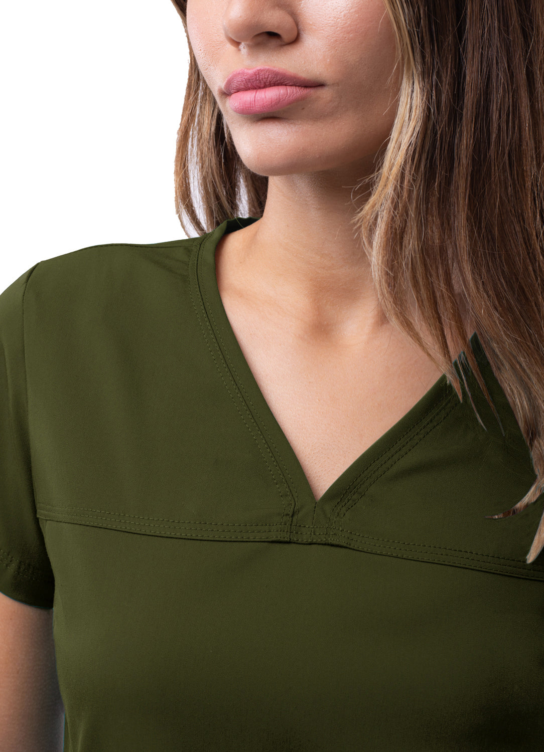 ADAR Pro Women's Sweetheart V-neck Scrub Top (More Color)