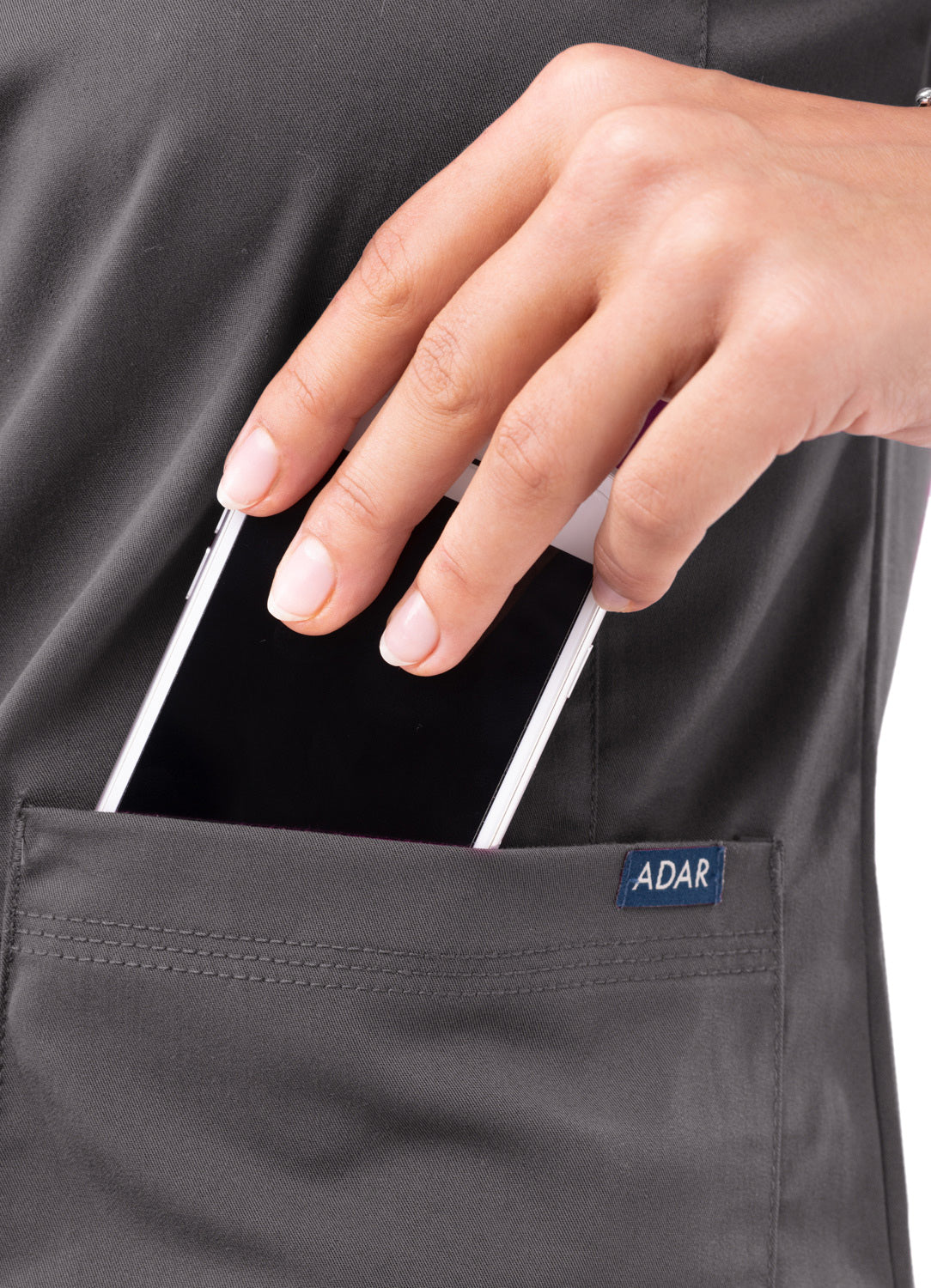 ADAR Pro Women's Sweetheart V-neck Scrub Top (More Color)