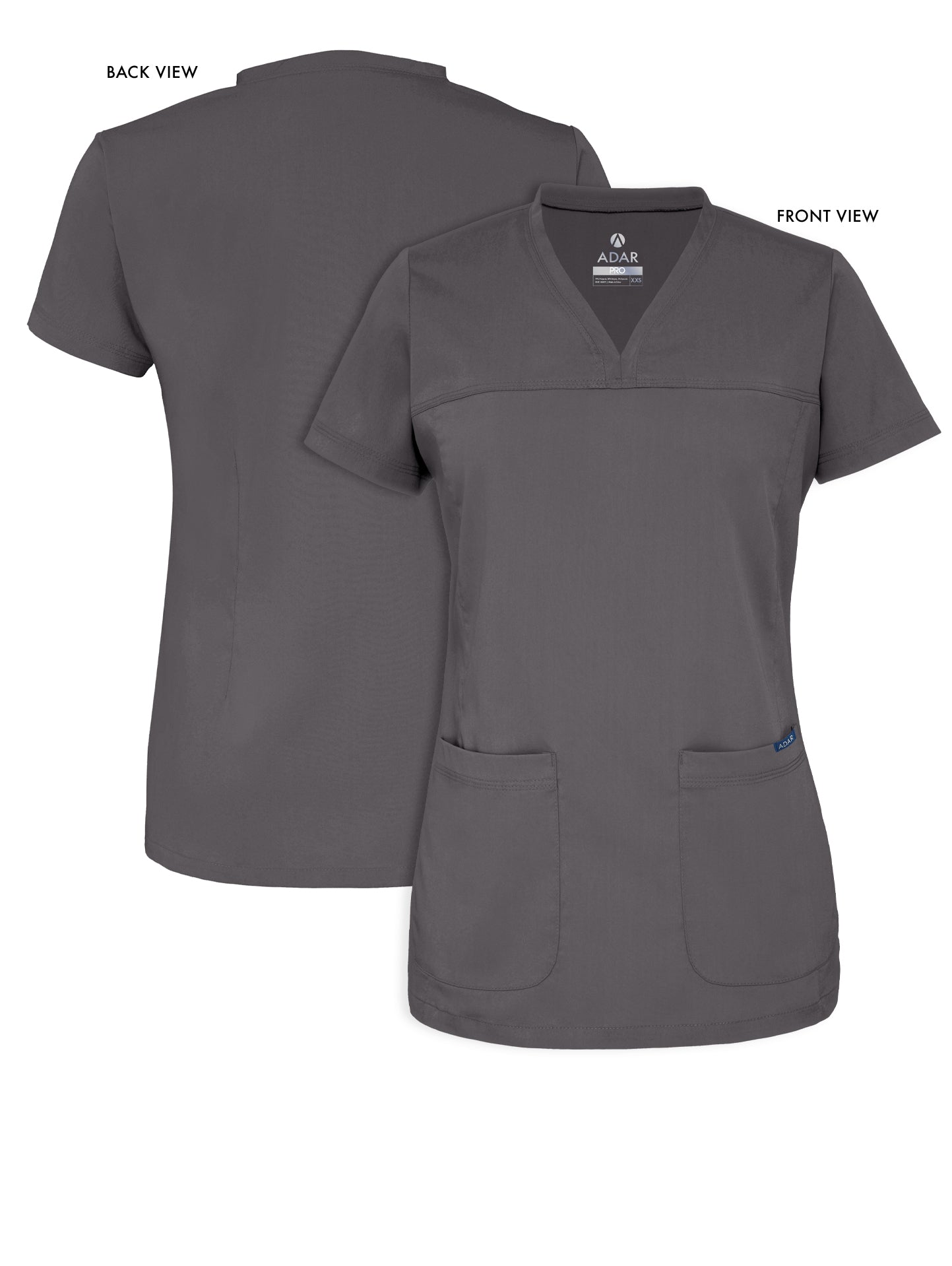 ADAR Pro Women's Sweetheart V-neck Scrub Top (More Color)
