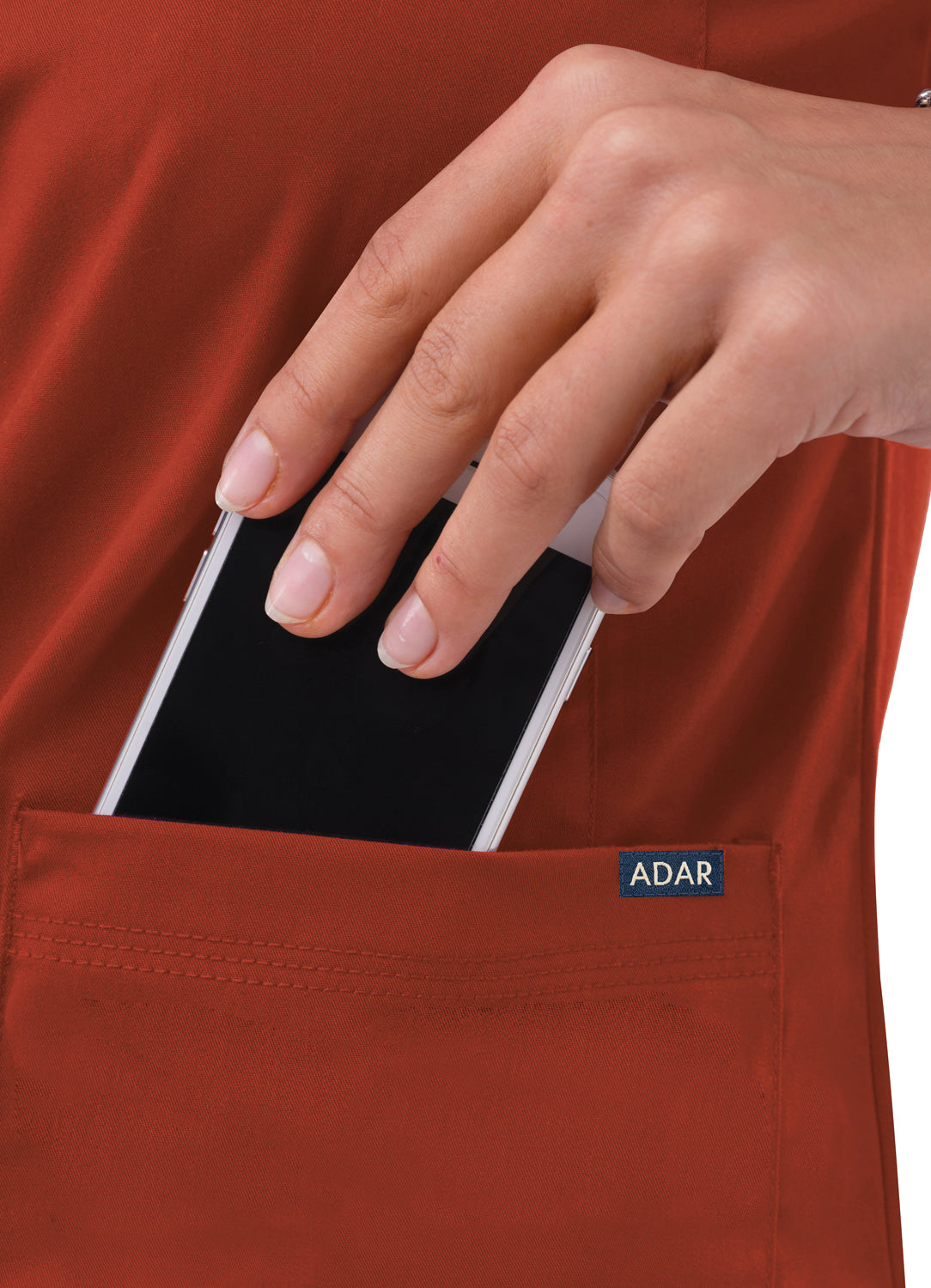 ADAR Pro Women's Sweetheart V-neck Scrub Top (More Color)