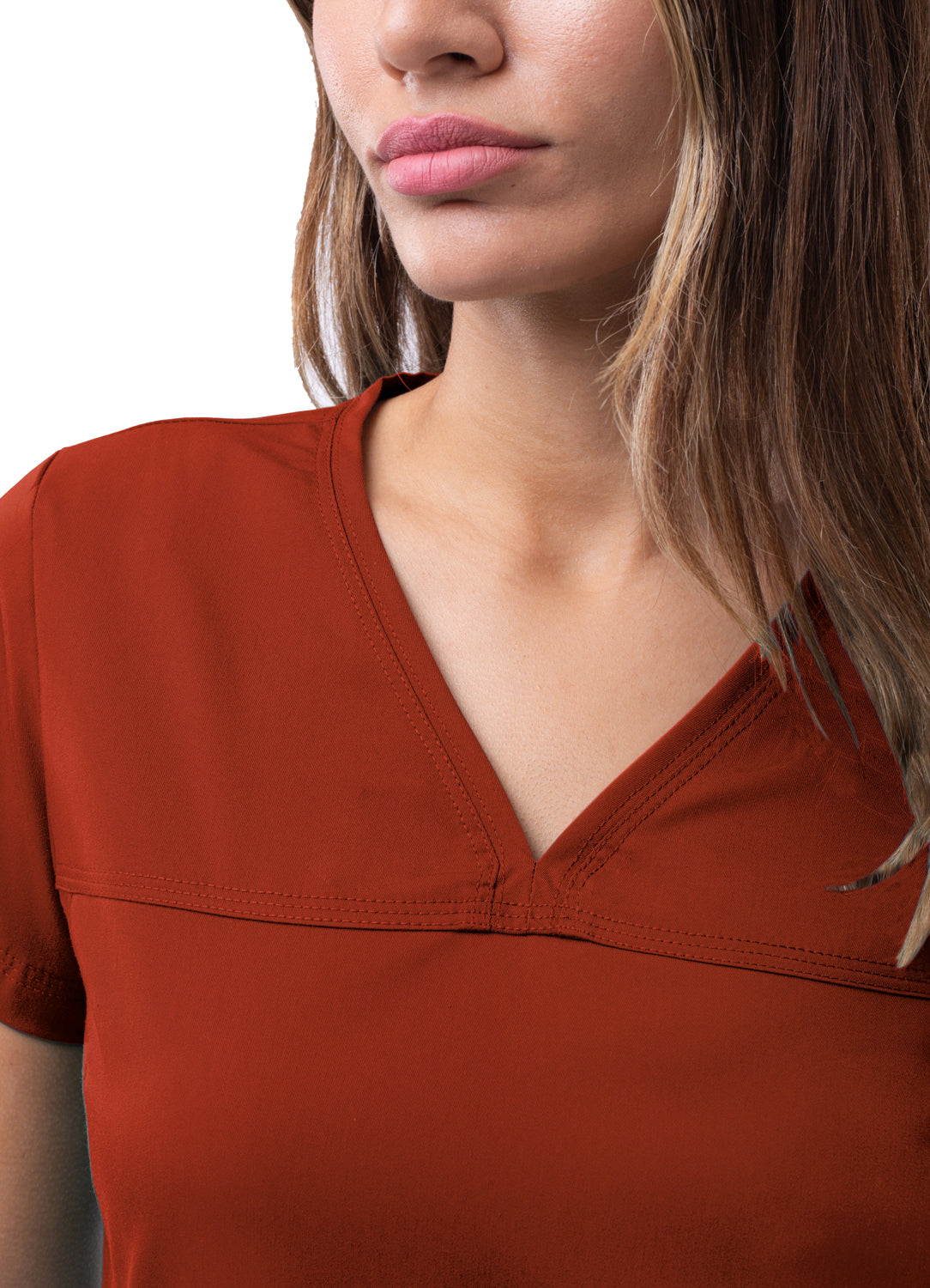 ADAR Pro Women's Sweetheart V-neck Scrub Top (More Color)