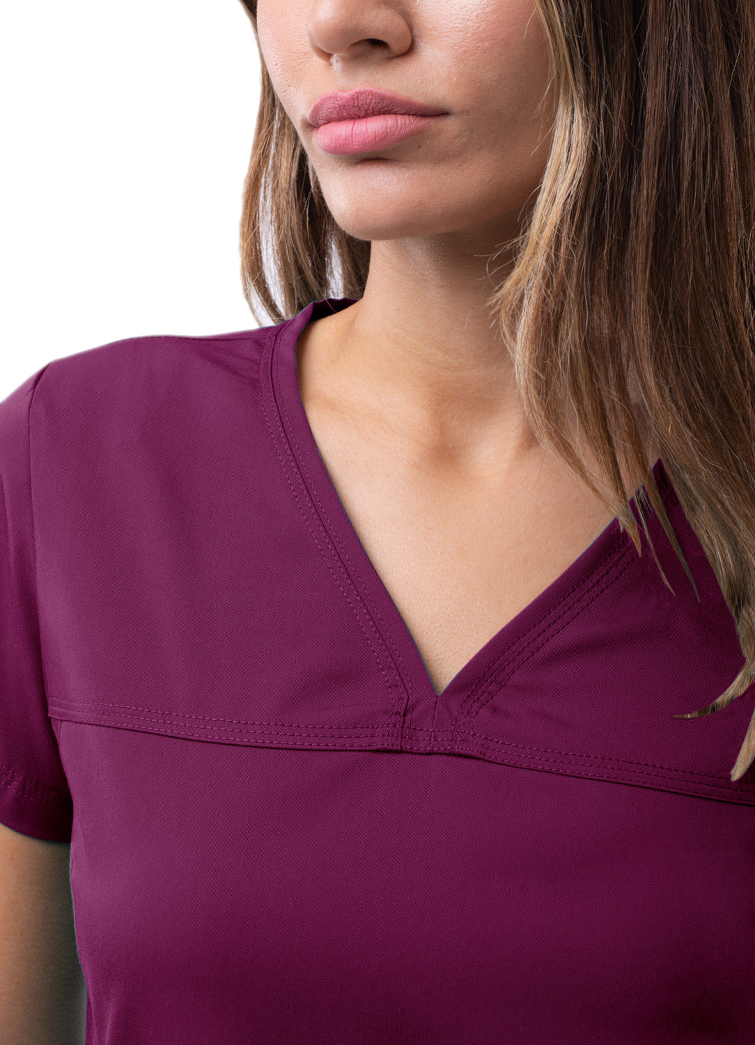 ADAR Pro Women's Sweetheart V-neck Scrub Top (More Color)