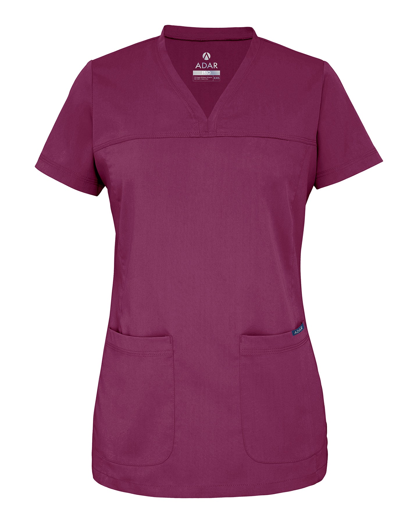 ADAR Pro Women's Sweetheart V-neck Scrub Top (More Color)