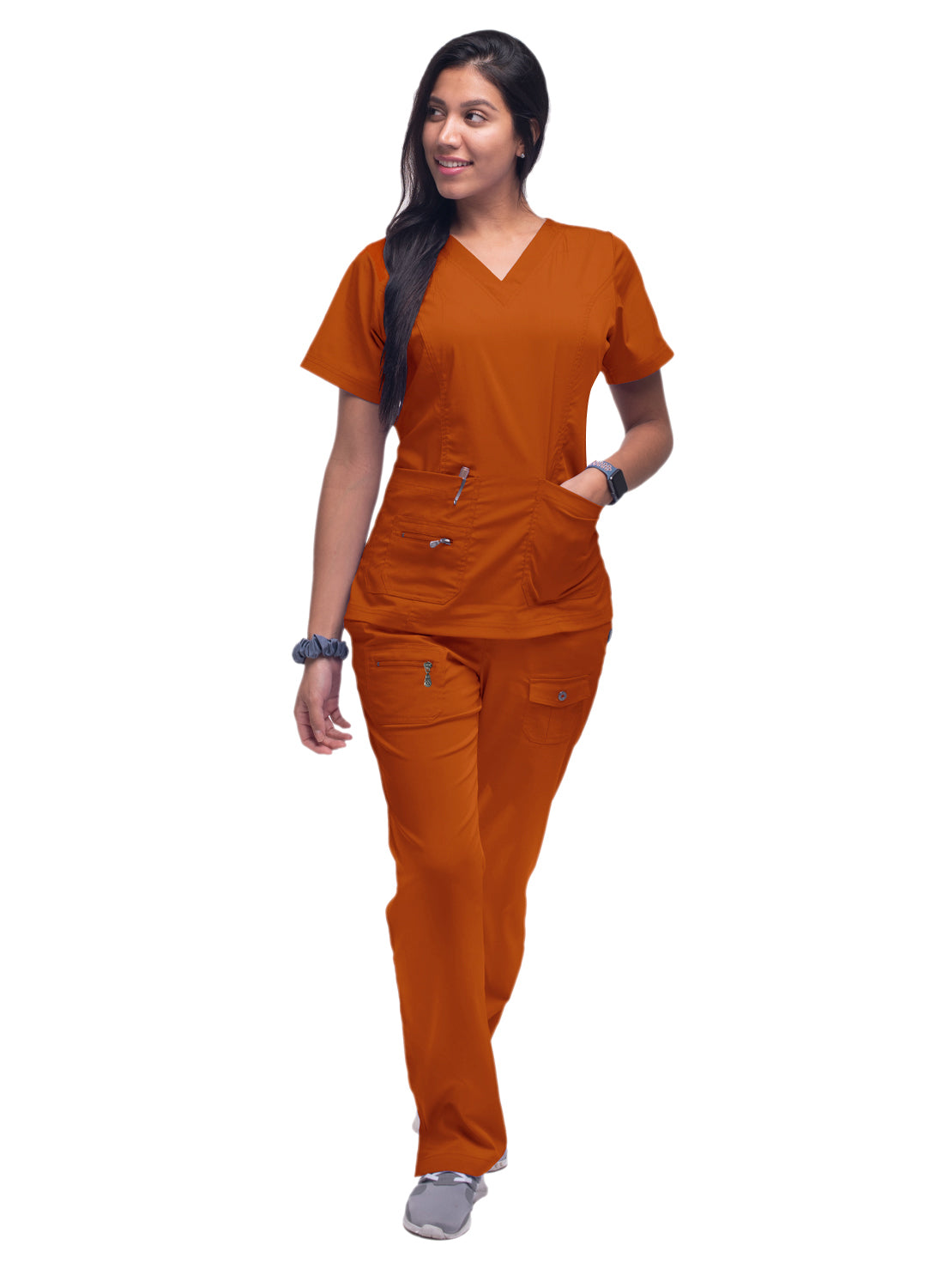 ADAR Pro Womens Elevated V-neck Scrub Top