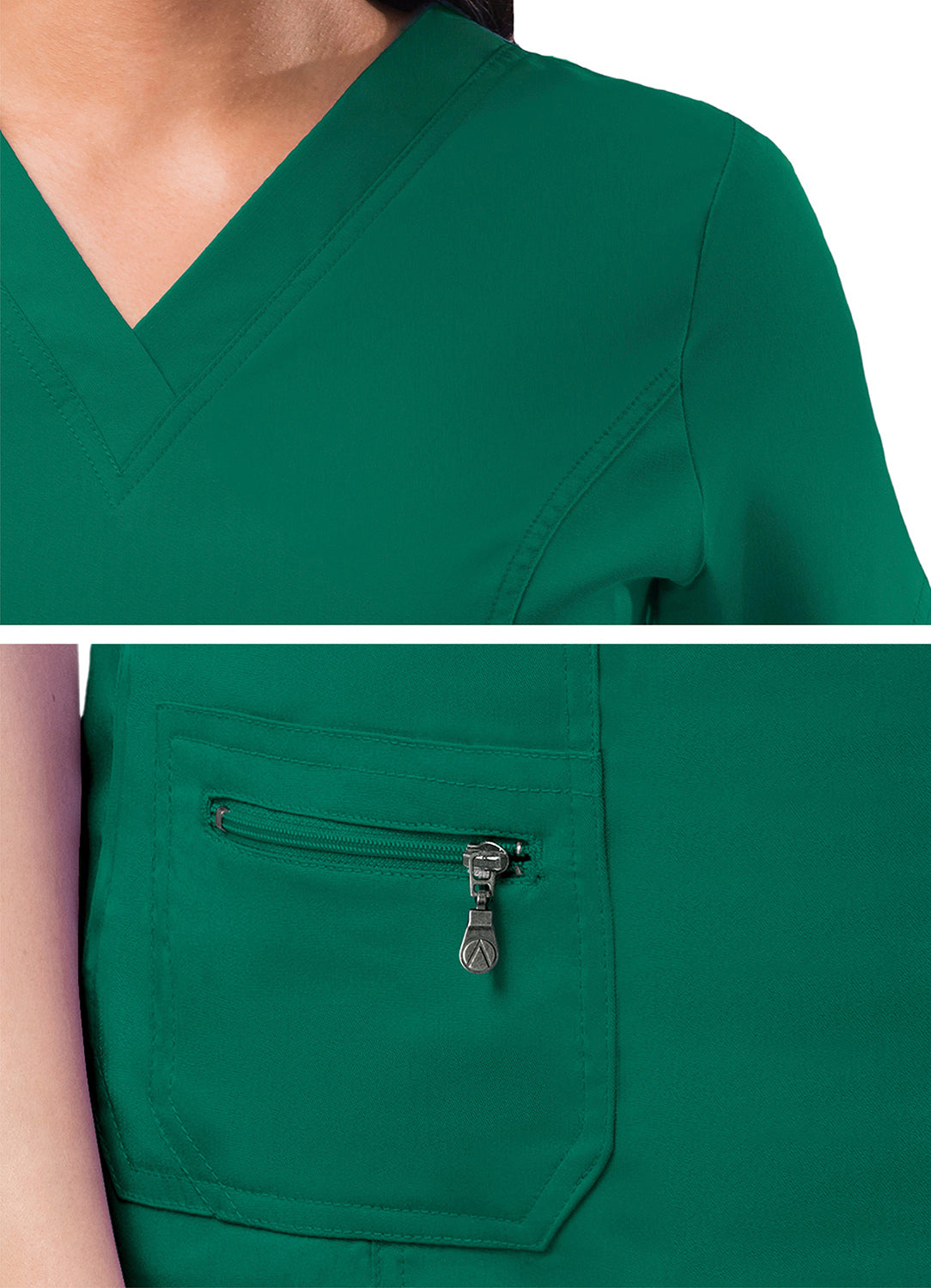 ADAR Pro Women's Elevated V-neck Scrub Top (More Color)