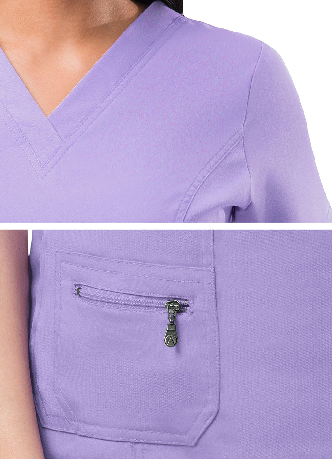 ADAR Pro Women's Elevated V-neck Scrub Top (More Color)