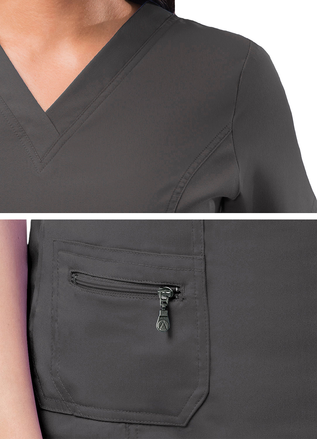 ADAR Pro Women's Elevated V-neck Scrub Top (More Color)