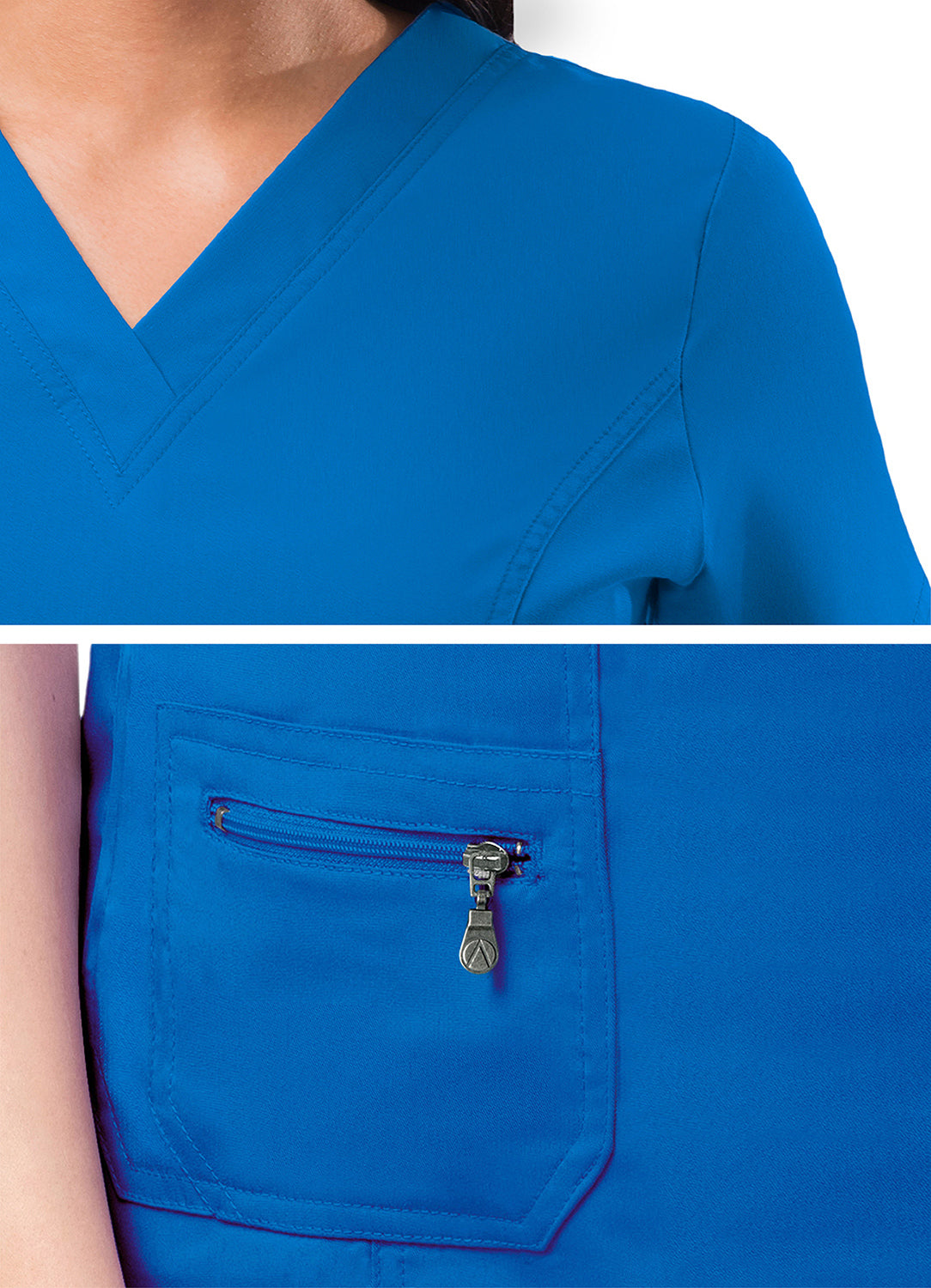 ADAR Pro Womens Elevated V-neck Scrub Top (More Color)