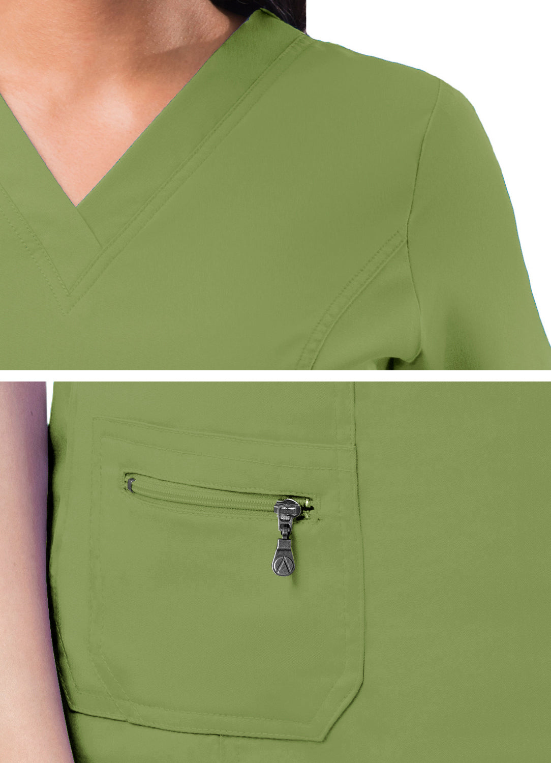 ADAR Pro Womens Elevated V-neck Scrub Top (More Color)