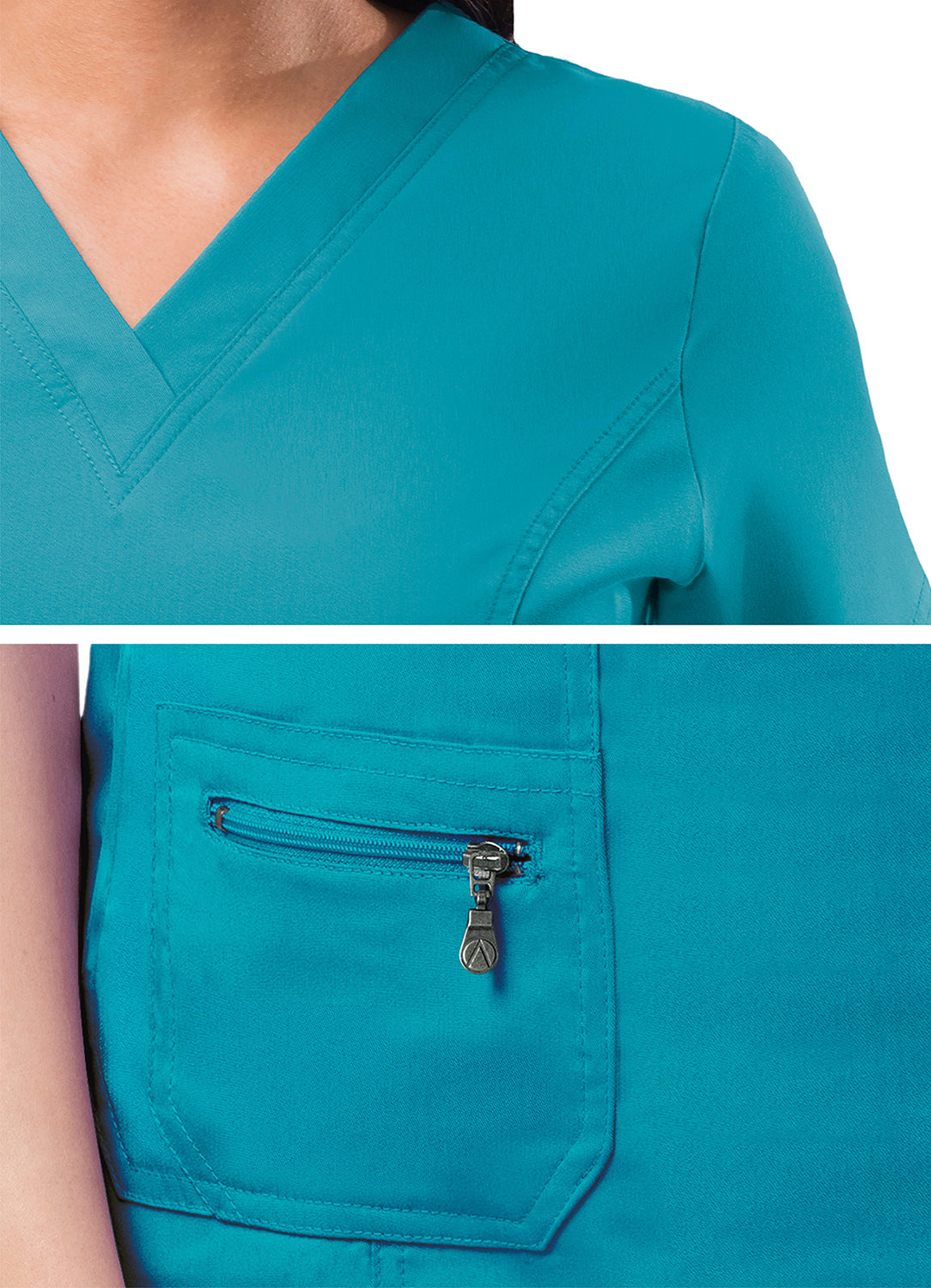 ADAR Pro Womens Elevated V-neck Scrub Top (More Color)