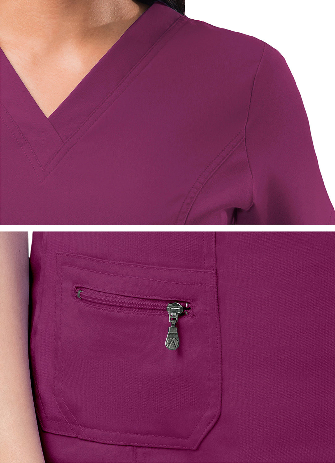 ADAR Pro Womens Elevated V-neck Scrub Top (More Color)