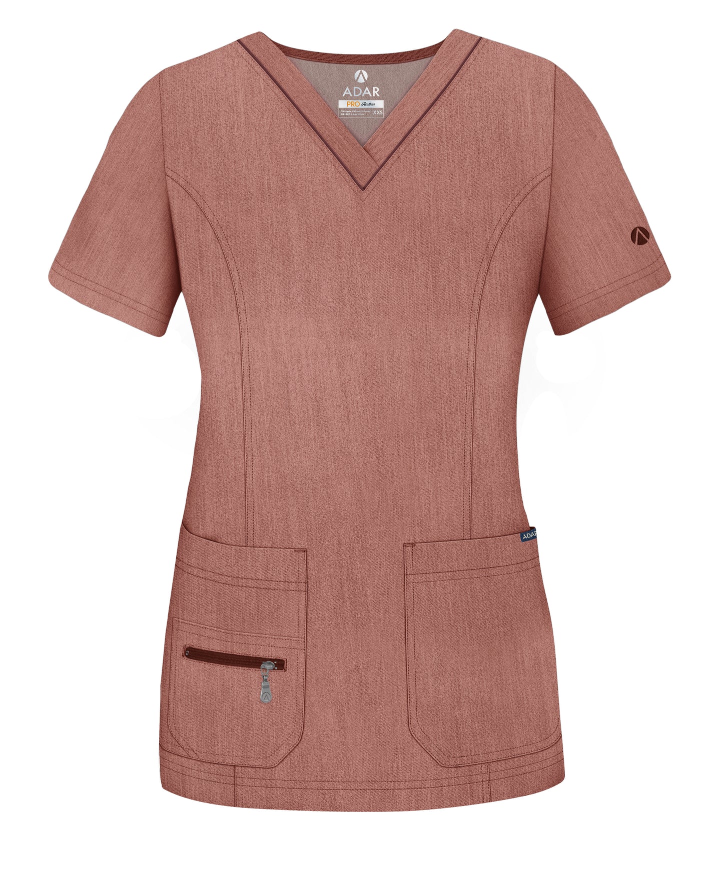 ADAR Pro Womens Elevated V-neck Scrub Top
