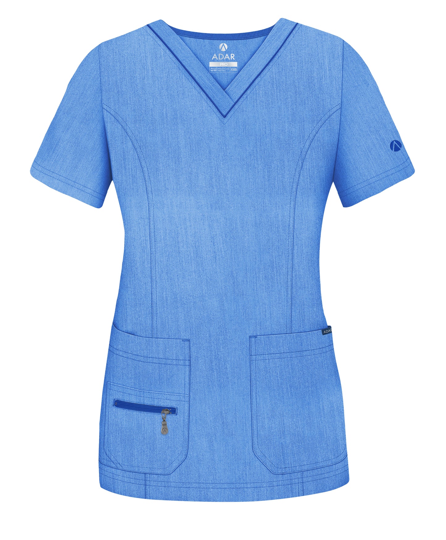 ADAR Pro Women's Elevated V-neck Scrub Top (More Color)