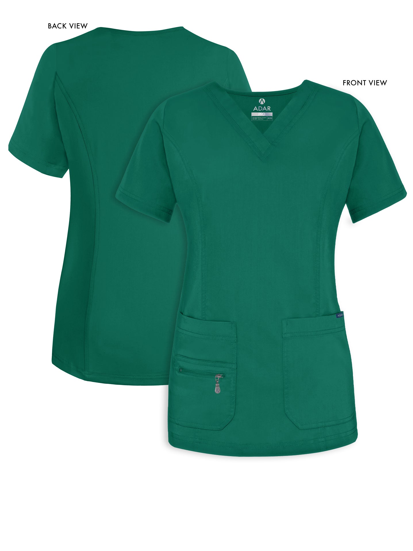 ADAR Pro Women's Elevated V-neck Scrub Top (More Color)