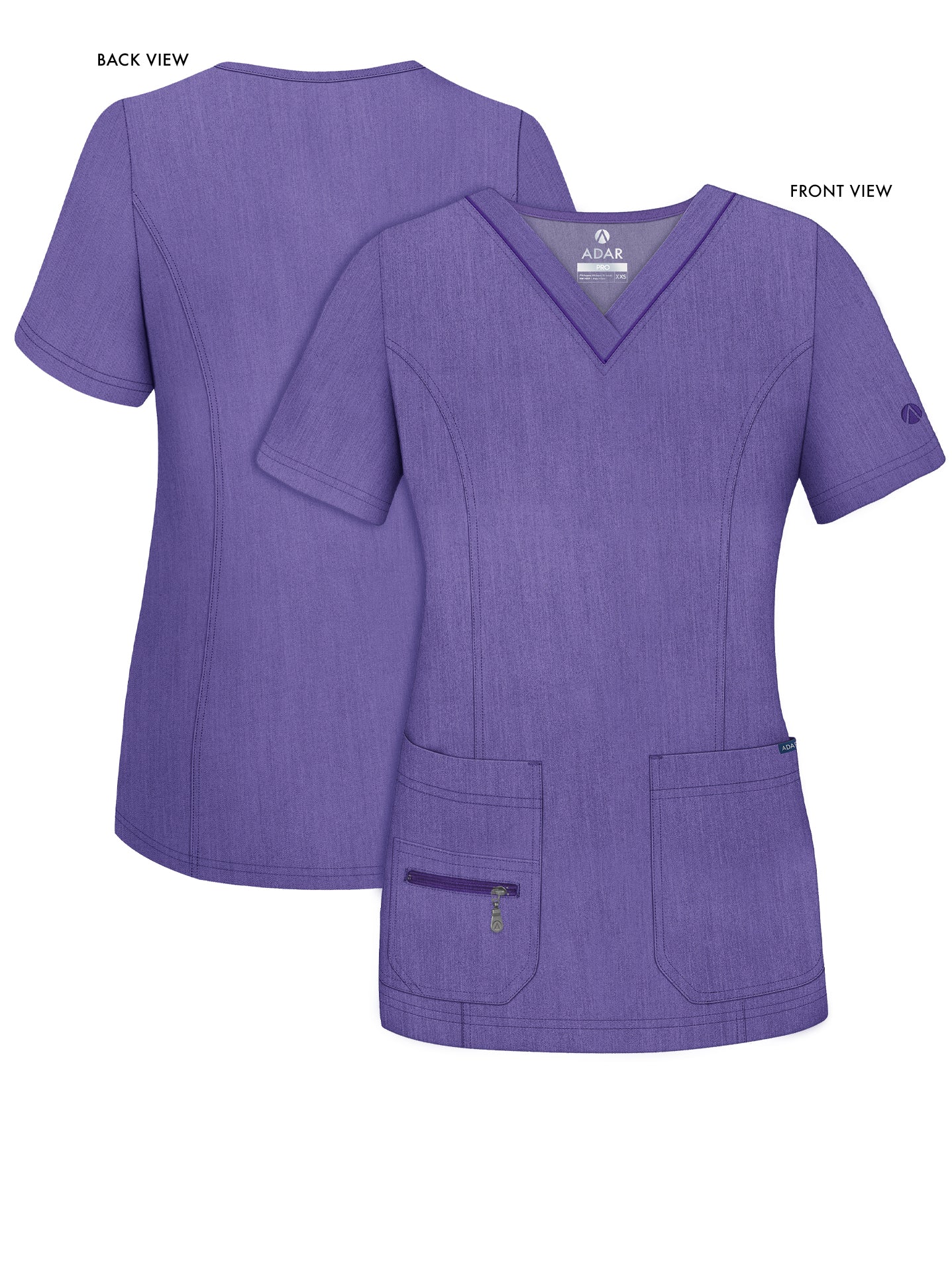 ADAR Pro Women's Elevated V-neck Scrub Top (More Color)