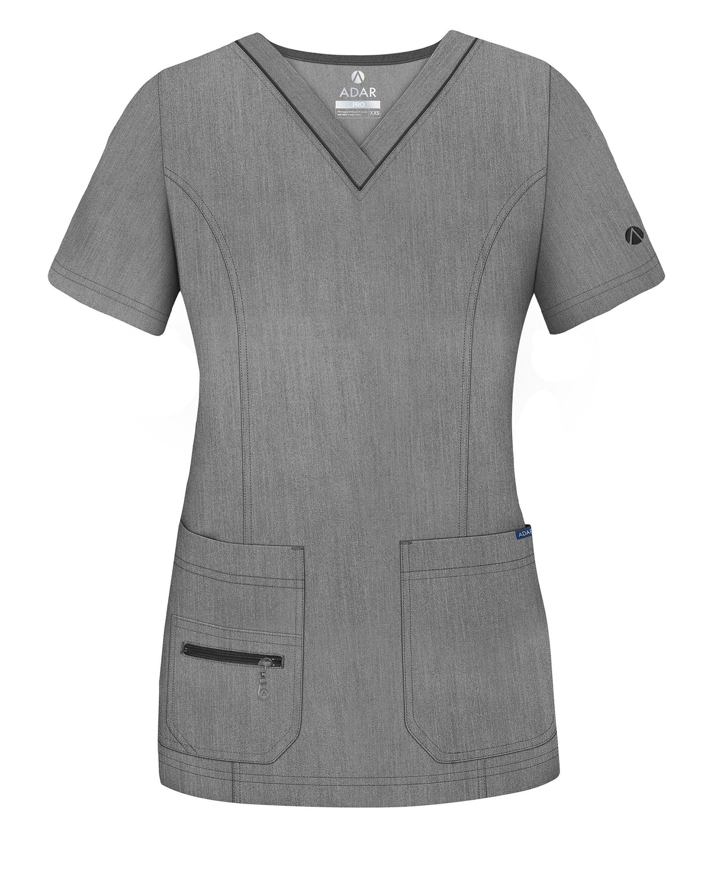 ADAR Pro Women's Elevated V-neck Scrub Top (More Color)