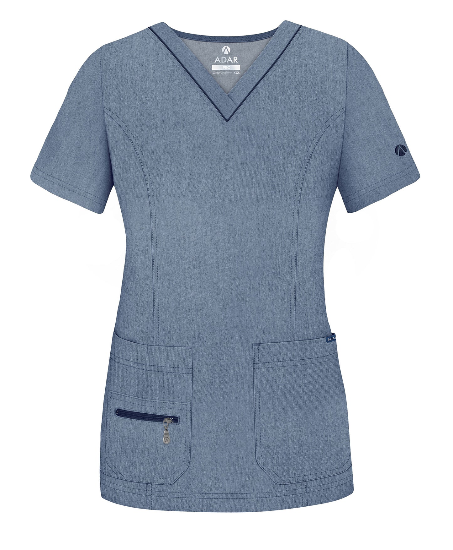 ADAR Pro Women's Elevated V-neck Scrub Top (More Color)