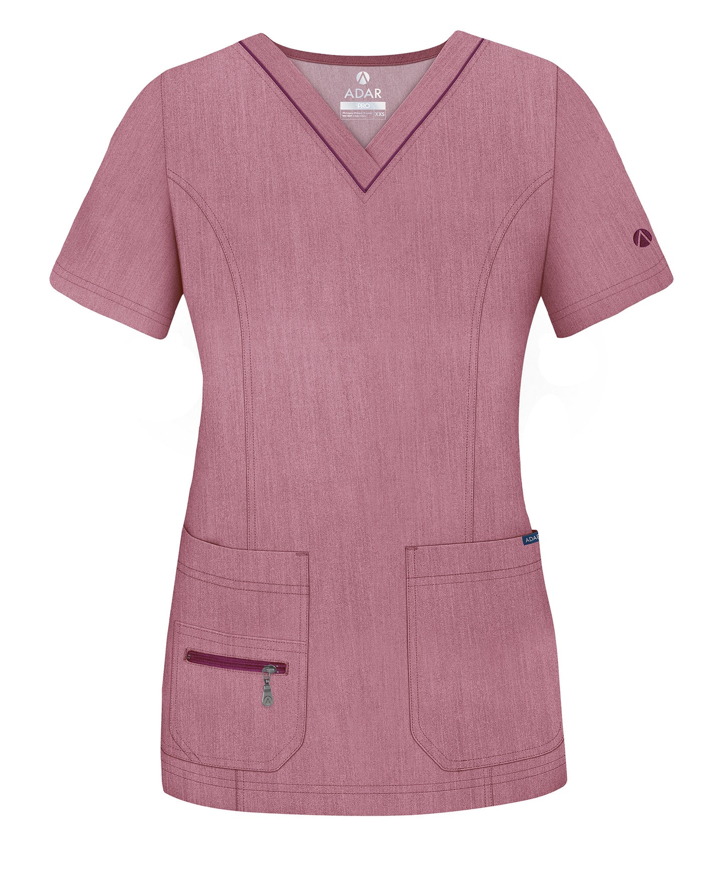 ADAR Pro Women's Elevated V-neck Scrub Top (More Color)